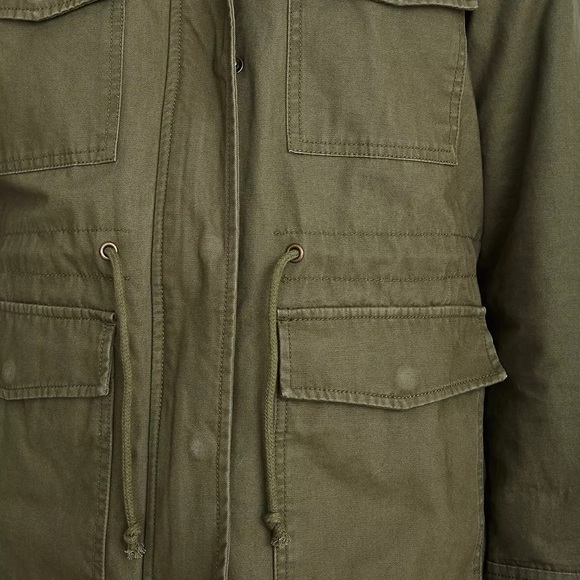 Madewell Sherpa-Trimmed Surplus Jacket - Picture 10 of 11